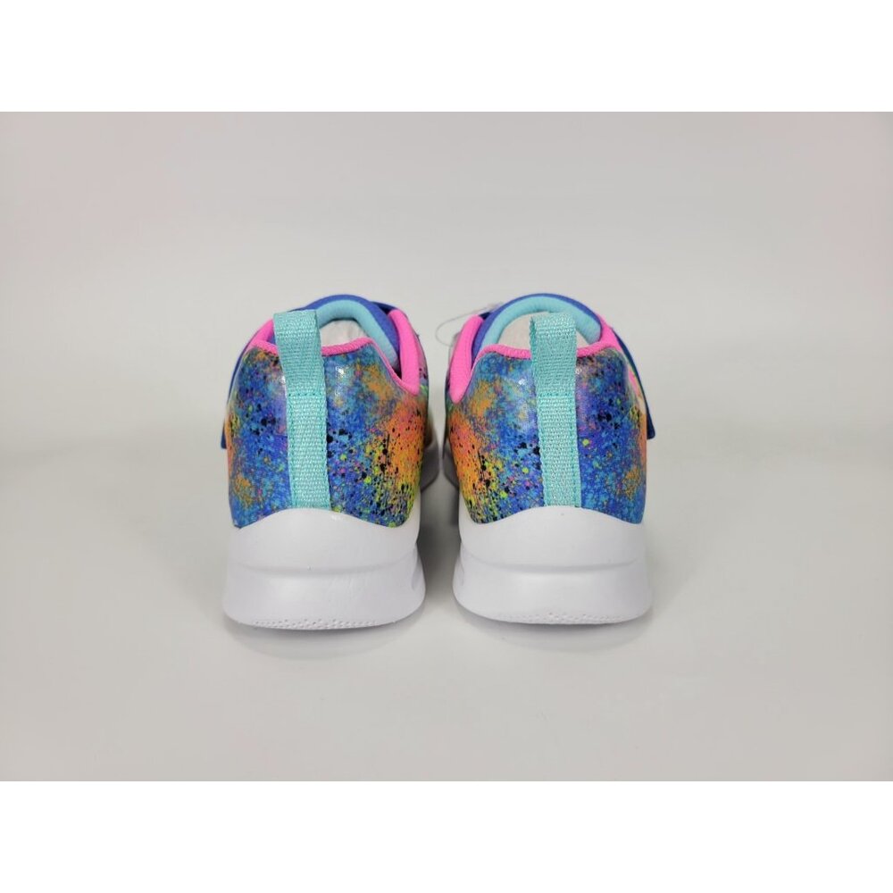 Skechers Microspec Max Speckle Sorbet Shoes Sneakers Youth Girl Size 3Y 303537L - Picture 4 of 10
